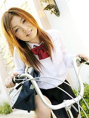 Cute japanese teen Miho Kawai