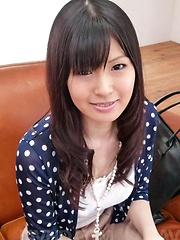 Nozomi Koizumi Asian has boobs caressed and vibrator on clitoris